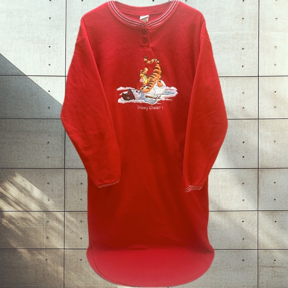Disney Tiger Snowy cheer! Nightgown vintage 90’s size S
